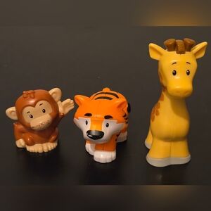 Little People Safari Zoo Animal Monkey Tiger Giraffe Share & Care